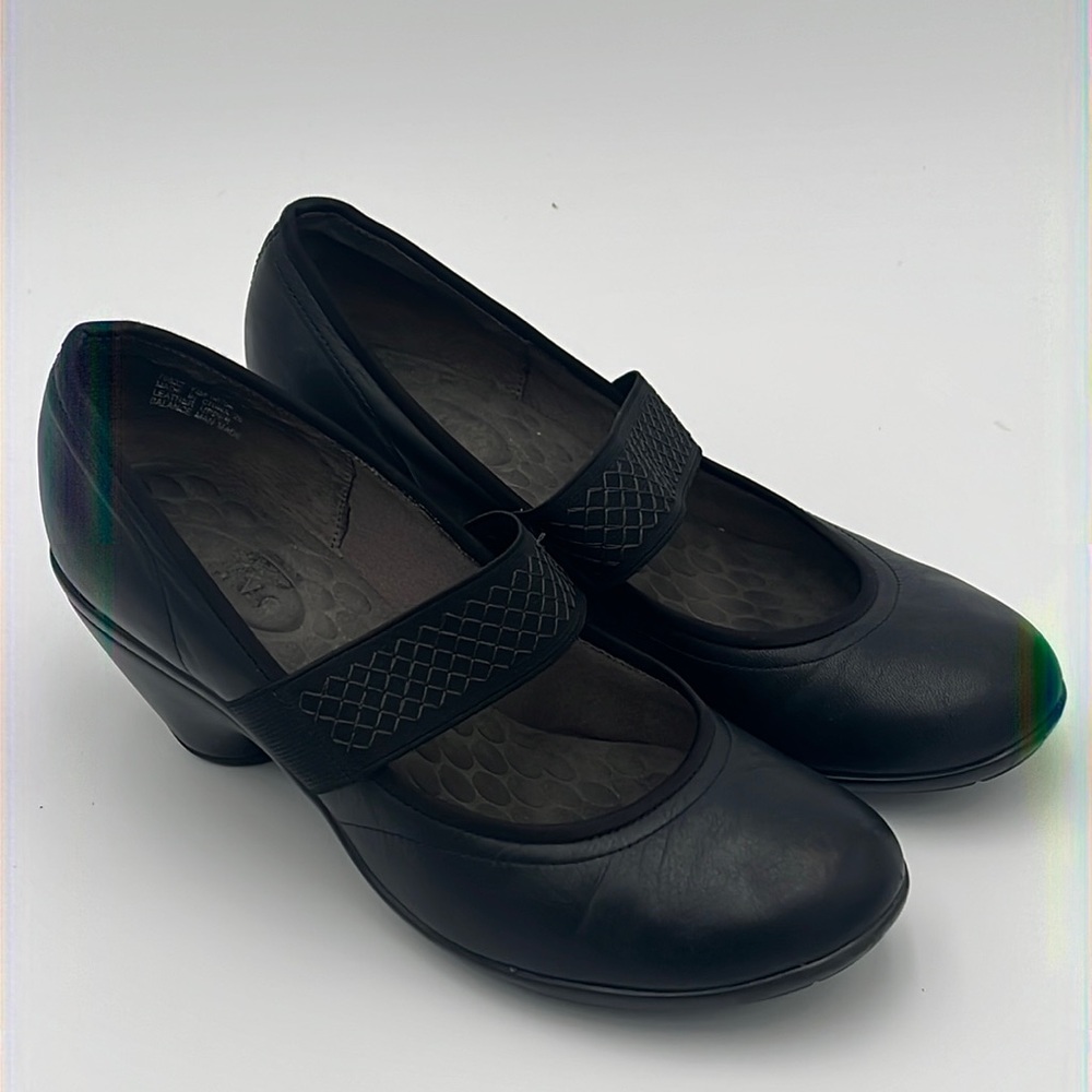 Privó by Clark’s Women’s Heels Black Leather Upper Size 7.5
